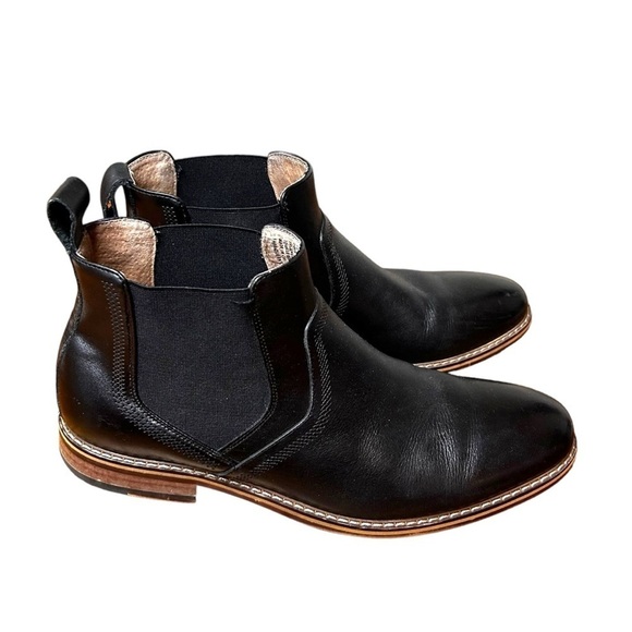 Stacy Adams Men's Kayden Leather Chelsea Boots - Picture 4 of 12